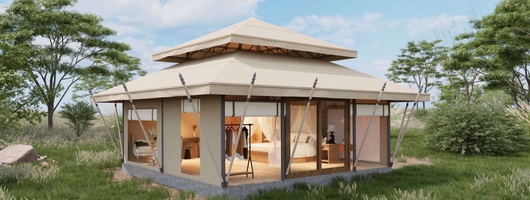 宜春户外野奢帐篷